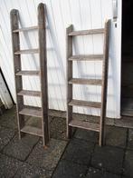 houten ladder - ladder - decoratie ladder, Ophalen, Gebruikt