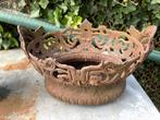 Gietijzeren vintage plantenbak, Antiek en Kunst, Ophalen of Verzenden