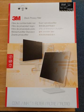 3M Privacy Filter voor 23,8" Monitor PF238W9B (3 stuks) beschikbaar voor biedingen