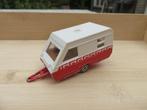Majorette Caravan ROOD-WIT, Ophalen of Verzenden, Gebruikt