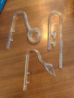 Gratis Glazen lily pipes (violet, lily, etc), Dieren en Toebehoren, Vissen | Aquaria en Toebehoren, Ophalen, Leeg aquarium