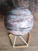 Roze toermalijn in kwarts bol, Verzamelen, Mineralen en Fossielen, Ophalen of Verzenden