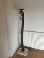 Giessenburg! Massive staande Lamp fase stenen voet + dimmer, Ophalen, Gebruikt, Glas, 150 tot 200 cm