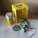 Heineken promo materiaal CD kratje koptelefoon SET PRIJS, Verzamelen, Ophalen of Verzenden, Zo goed als nieuw, Overige typen, Heineken