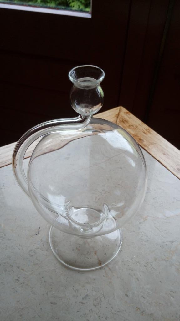 Glazen barometer, weerglas, weersvoorspellingsglas, Antiek en Kunst, Antiek | Gereedschap en Instrumenten, Ophalen of Verzenden