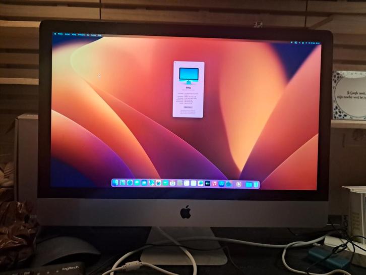 iMac 27" Retina 5K (2017) – i5 3,4 GHz – 8 GB RAM – Radeon P, Computers en Software, Apple Desktops, iMac, 3 tot 4 Ghz, Ophalen