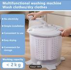 Wasmachine met centrifuge, NIEUW, ideaal voor camping!, Ophalen of Verzenden, Nieuw