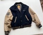 Vintage Redskins Baseball Jack - mt XL, Kleding | Heren, Jassen | Winter, Blauw, Maat 56/58 (XL), Ophalen of Verzenden, Gedragen