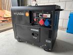 Hyundai HHDD85 diesel aggregaat, Doe-het-zelf en Verbouw, Aggregaten, Ophalen, Dieselolie, Geluidgedempt, Zo goed als nieuw