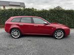 Alfa Romeo 159 Sportwagon 3.2 JTS Q4 TI | Leer | Xenon | Aut, Auto's, 3195 cc, Zwart, Handgeschakeld, Vierwielaandrijving