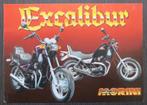 Folder Morini 350 en 501 Excalibur - 1986 (Italiaans), Verzenden, Overige merken