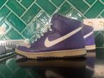 Nike Dunk High purple paars grijs grey 41 9,5 7, Overige kleuren, Nike, Ophalen of Verzenden, Sneakers of Gympen