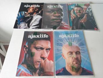 Ajaxlife Ajax Life Tijdschriften 5x Magazines 2022 beschikbaar voor biedingen