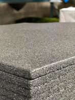 Rubber Sportvloer Fitness Tegels 100 x 100 x 2cm!, Stuntgras, Nieuw, Ophalen of Verzenden, Magazijnweg 14