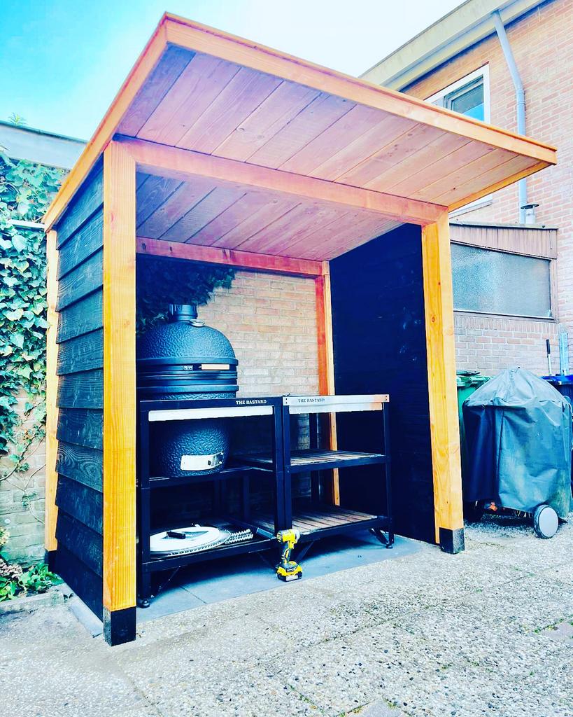 Bbq overkapping op maat!, Ophalen, Zo goed als nieuw