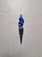 Murano Wijnstopper Kurk, Overige materialen, Ophalen of Verzenden, Zo goed als nieuw, Wit