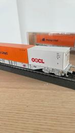 Fleischmann NS container wagons 94 5246, Hobby en Vrije tijd, Modeltreinen | H0, Gelijkstroom, Fleischmann, Wagon, Ophalen of Verzenden