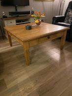 eiken salontafel, Huis en Inrichting, Tafels | Salontafels, Ophalen, Gebruikt, Modern, Minder dan 50 cm