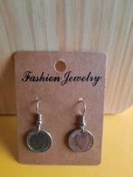 Wilhelmina Dubbeltjes Oorbellen, Ophalen of Verzenden, Zo goed als nieuw, Zilver, Overige materialen