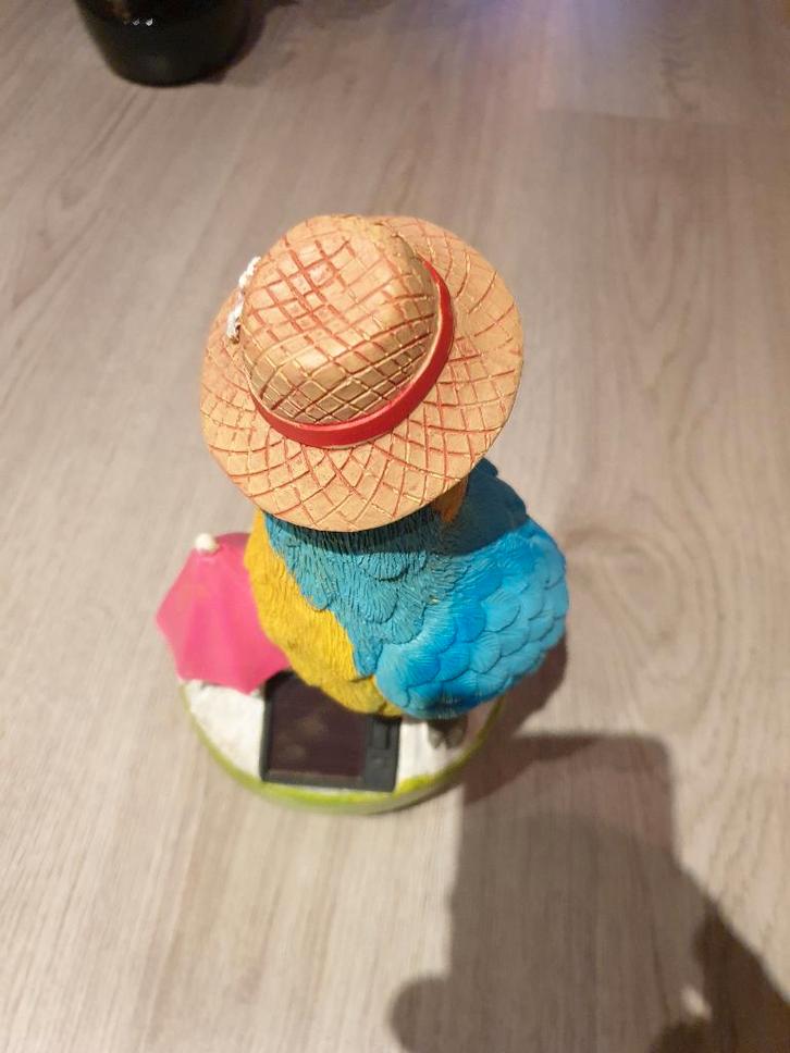 beeld papegaai solar paradise nieuw, Verzamelen, Beelden en Beeldjes, Nieuw, Dier, Ophalen of Verzenden