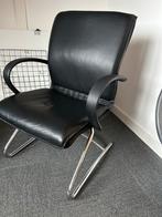 Zwarte stoel (2 beschikbaar), Huis en Inrichting, Stoelen, Ophalen, Gebruikt, Zwart, Twee