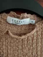 Costes mouwloze top met turtle hals mt XL Nieuw, Kleding | Dames, Maat 38/40 (M), Beige, Nieuw, Ophalen of Verzenden