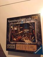 Escape puzzel Ravensbuger, Ophalen, 500 t/m 1500 stukjes, Zo goed als nieuw, Legpuzzel