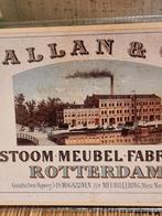 Ansichtkaart Stoom-Meubelfabriek Rotterdam, Verzamelen, Ophalen of Verzenden