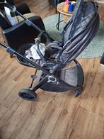 Wandelwagen combi en Autostoeltje, Zo goed als nieuw, Combiwagen, Verstelbare duwstang, Ophalen