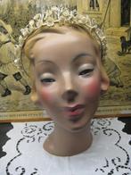 VINTAGE BRUIDSKROON  2, Antiek en Kunst, Antiek | Kleding en Accessoires, Ophalen of Verzenden