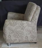 2 vintage stoeltjes / fauteuils, Huis en Inrichting, Stoelen, Twee, Gebruikt, Stof, Vintage