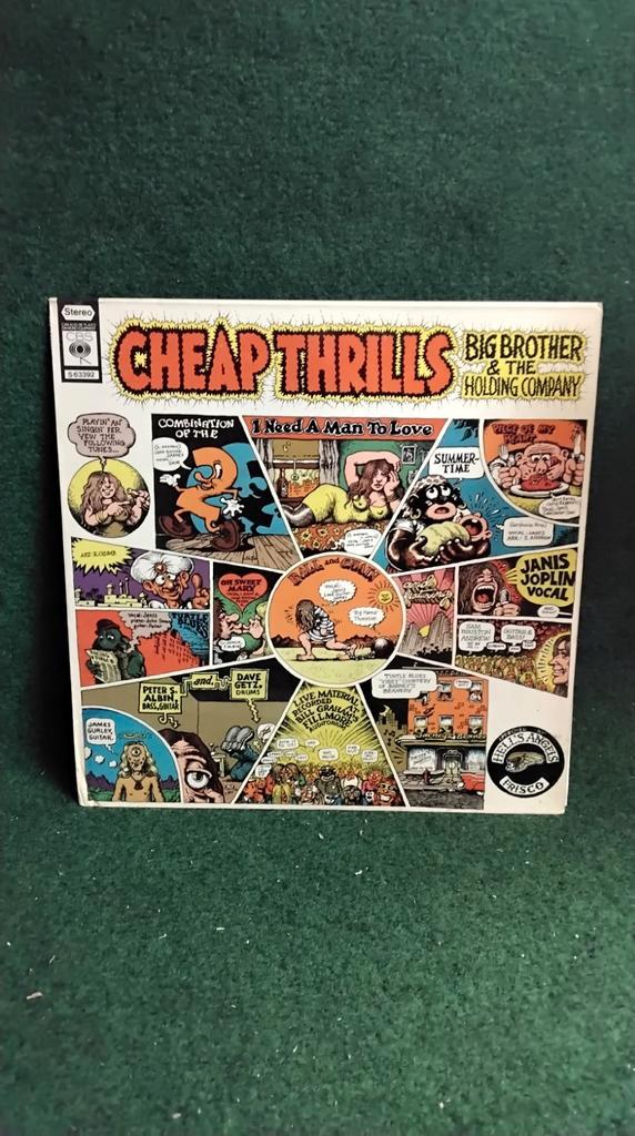 JANIS  JOPLIN & BIG BROTHER & THE HOLDING COMPANY, Cd's en Dvd's, Vinyl | Rock, Gebruikt, Poprock, 12 inch, Ophalen of Verzenden