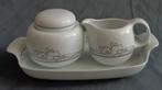 Hutschenreuther Siena suiker en melk set wit porselein