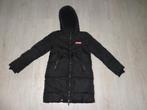 zwarte lange meisjeswinterjas van Raizzed, maat 140, Kinderen en Baby's, Kinderkleding | Maat 140, Ophalen of Verzenden, Zo goed als nieuw