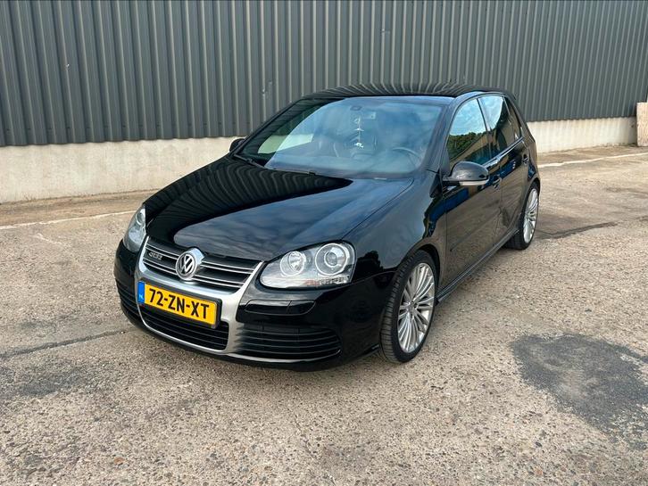 Volkswagen Golf 3.2 V6 184KW R32 5D 4M AUT 2006 Zwart, Auto's, Volkswagen, Bedrijf, Golf, Benzine, G, Hatchback, Automaat, Geïmporteerd