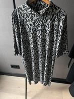 Penn&Ink NY travelkwaliteit zwart/wit print jurk in maat L., Penn & Ink, Zwart, Maat 42/44 (L), Ophalen of Verzenden