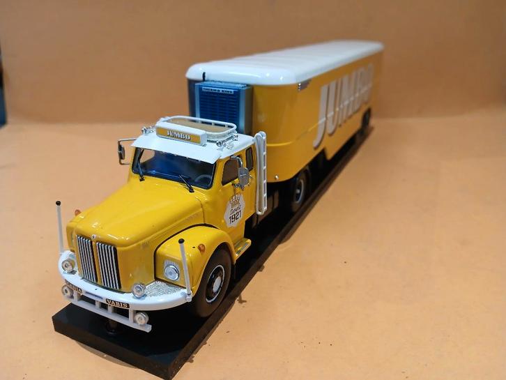 TEKNO, SCANIA VABIS, JUMBO, NIEUW IN DOOS, 1:50, Hobby en Vrije tijd, Modelauto's | 1:50, Nieuw, Auto, Tekno, Ophalen of Verzenden