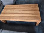 Houten salontafel, Huis en Inrichting, Tafels | Salontafels, Ophalen, Gebruikt, 100 tot 150 cm, 50 tot 100 cm