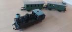 Märklin DB stoomlocje 3090+1 pers+ bag.rtg artnr 4038+4037, Wisselstroom, Wagon, Ophalen of Verzenden, Zo goed als nieuw