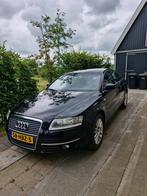 Audi A6 2.0 ,240pk 2008, youngtimer!, leder!, nieuwe motor!, Auto's, Audi, 1525 kg, 4 cilinders, 1984 cc, Zwart