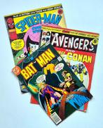 Three DC and MARVEL Comics from 1975 – Batman, The Avengers, Gelezen, Europa, Ophalen of Verzenden, Meerdere comics