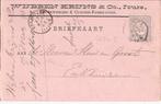 JOURE 1893 WIJBREN KRIJNS& Co Boomkweekers CICHOREI-fabriek, Verzenden, Voor 1920, Gelopen, Friesland