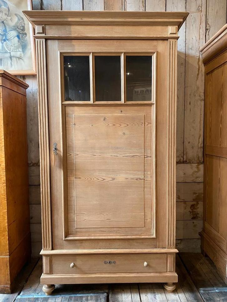 Landelijke Demontabele kast eendeurskast, Antiek en Kunst, Antiek | Meubels | Kasten, Ophalen
