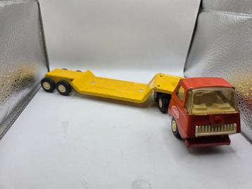 Vintage Tonka Vrachtwagen met Oplegger beschikbaar voor biedingen