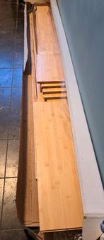 Bamboe vloerplanken (restje) en ondervloer, Ophalen, Nieuw, Vloerdelen of -planken, Minder dan 5 m²