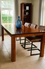 Kersenhouten Eettafel - Modern Design, Huis en Inrichting, Tafels | Eettafels, Ophalen, Kersenhout, 100 tot 150 cm, Zo goed als nieuw