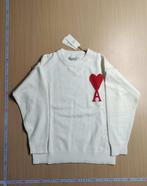 Ami Paris trui met labels er op, Kleding | Heren, Truien en Vesten, Ophalen of Verzenden, Nieuw, Wit