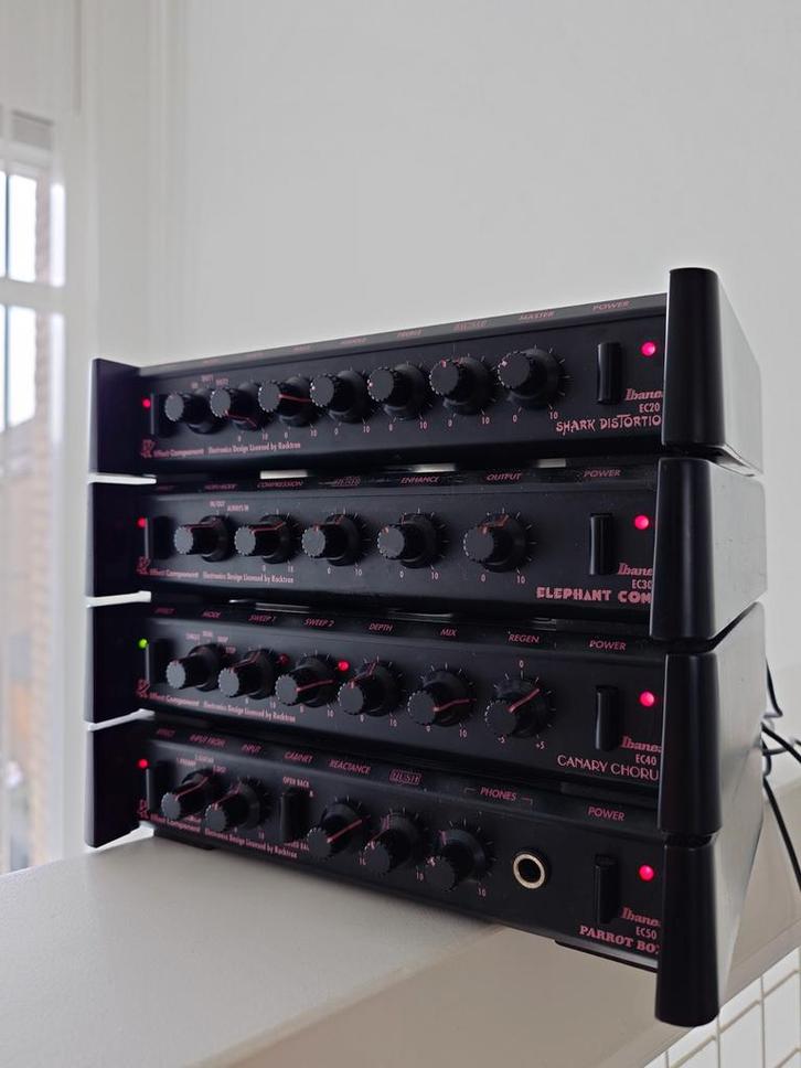 Ibanez Effect Component Serie - Complete Set, Muziek en Instrumenten, Effecten, Chorus, Compressor, Ophalen of Verzenden