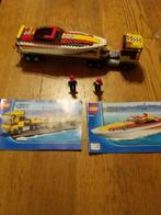 lego nr 4643 vrachtwagen met boot, Gebruikt, Ophalen of Verzenden, Lego