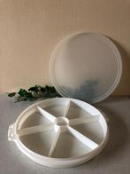 Z.G.A.N. hapjesschaal - vakkenschaal met deksel TUPPERWARE, Huis en Inrichting, Keuken | Tupperware, Ophalen of Verzenden, Zo goed als nieuw